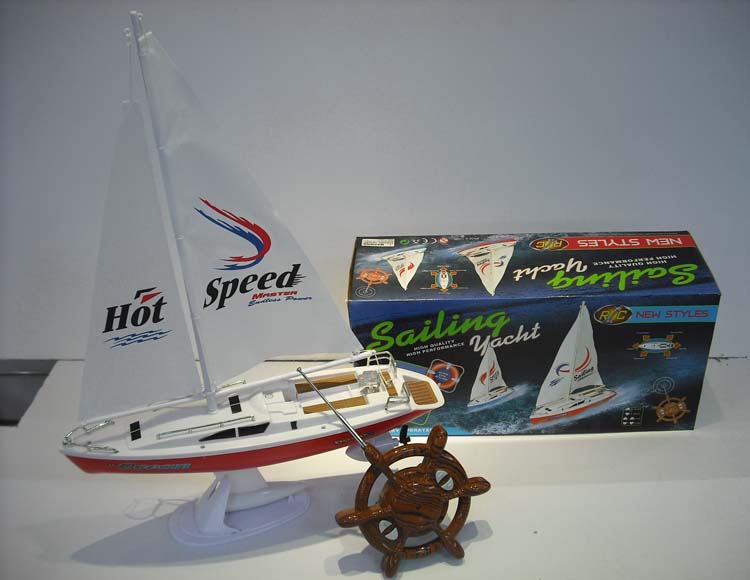 自装四通帆船不包电 3688B